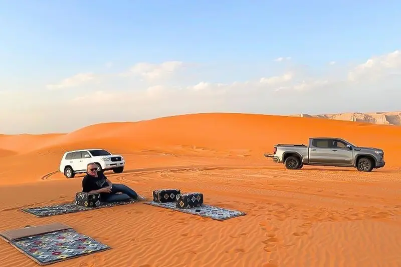 Romantic Dune Dinner Riyadh