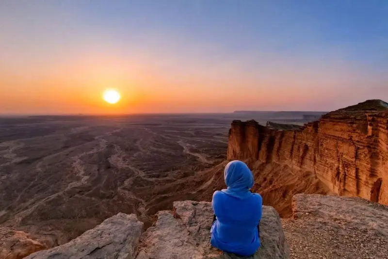 Sunrise Edge of the World Riyadh