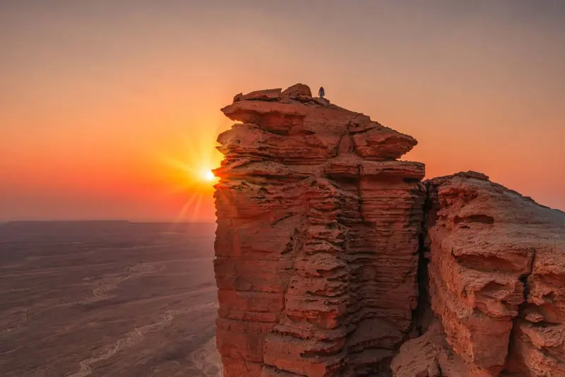 Sunrise Edge of the World Riyadh