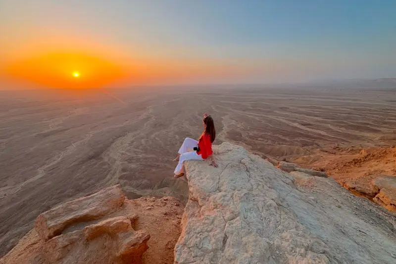 Sunrise Edge of the World Riyadh
