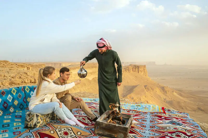 Private Romantic Set up Edge of the World Riyadh