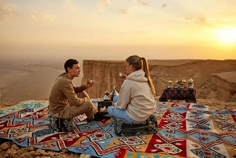 Private Romantic Set up Edge of the World Riyadh