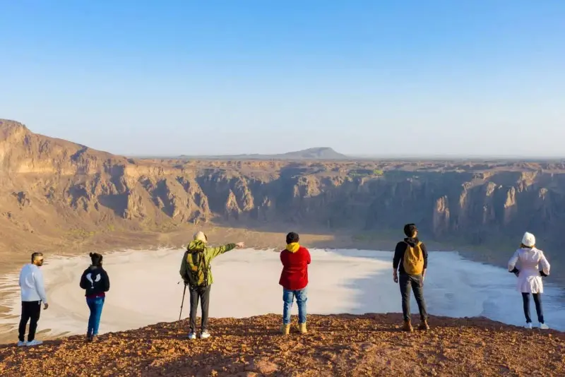 Al Wahbah Crater Camping Tour Jeddah