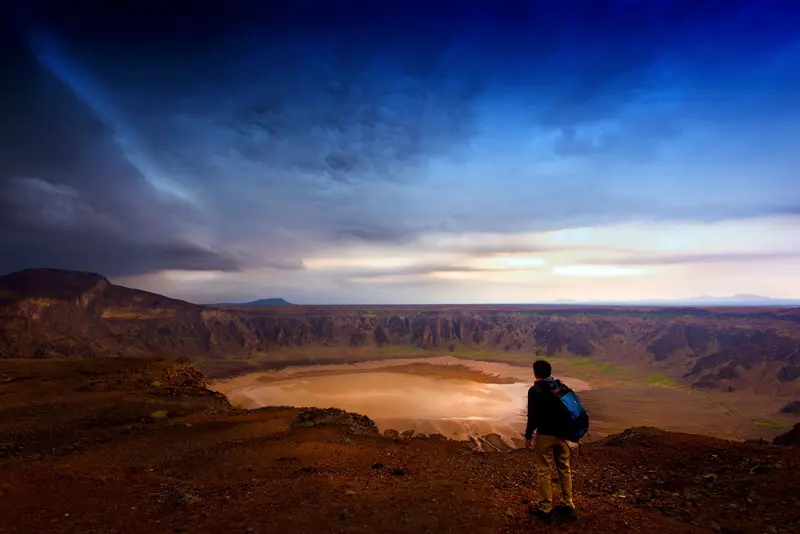 Al Wahbah Crater Camping Tour Jeddah