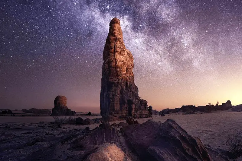 Moon Valley Overnight Camping Tour from Jeddah
