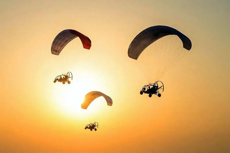 Paramotor Flying Tour Al Ahsa
