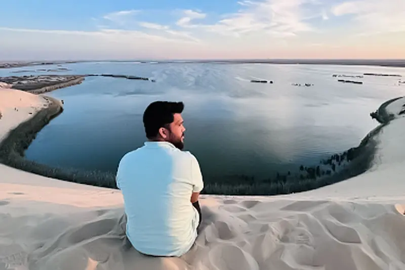 Private Dune Dinner in Al Asfar Lake