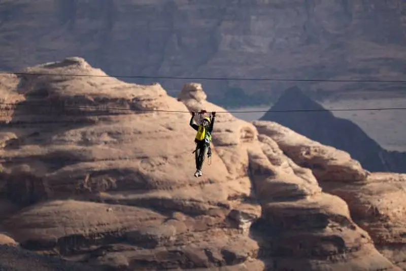 Zipline Experience in Al Ula