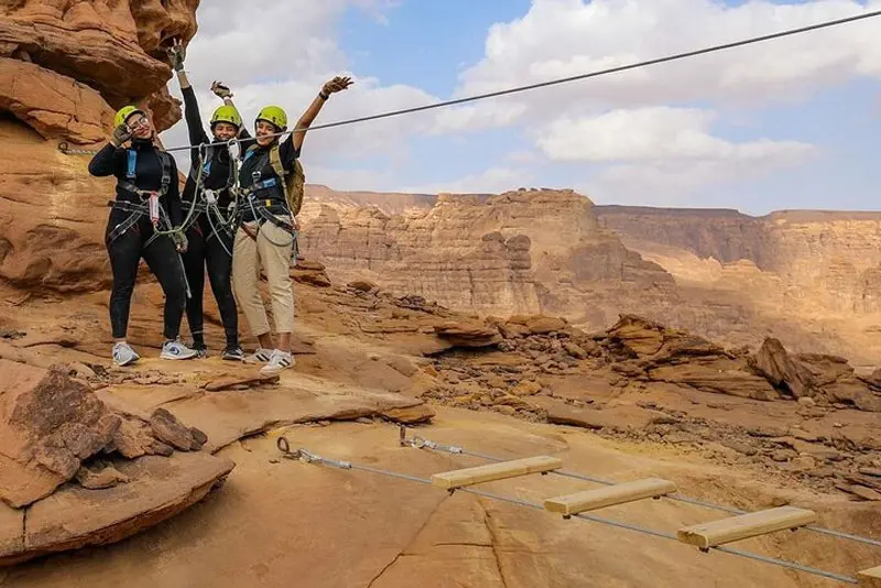 Zipline Experience in Al Ula