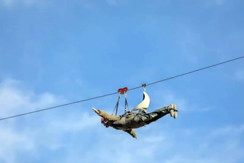 Zipline Experience in Al Ula