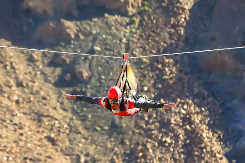 Zipline Experience in Al Ula