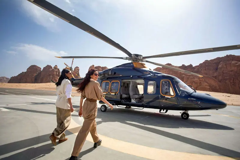 Helicopter Tour Al Ula