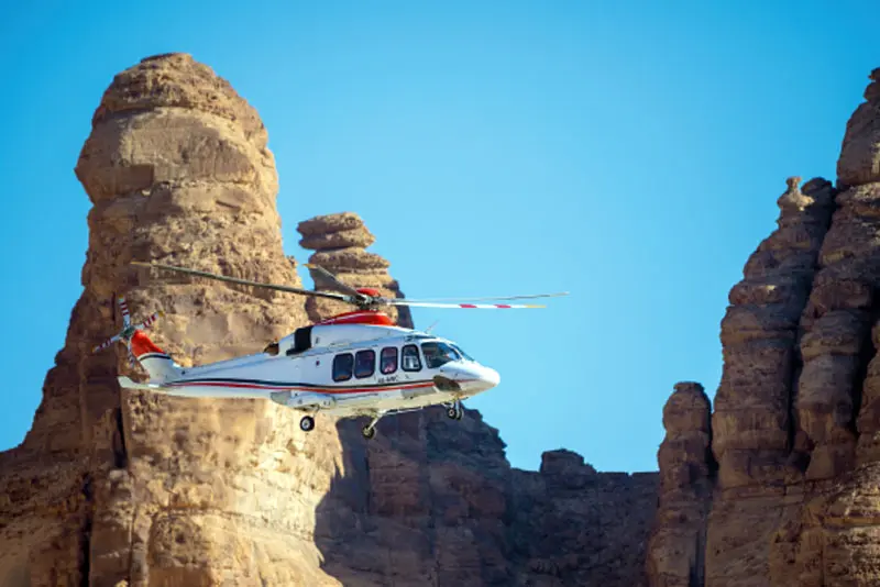 Helicopter Tour Al Ula