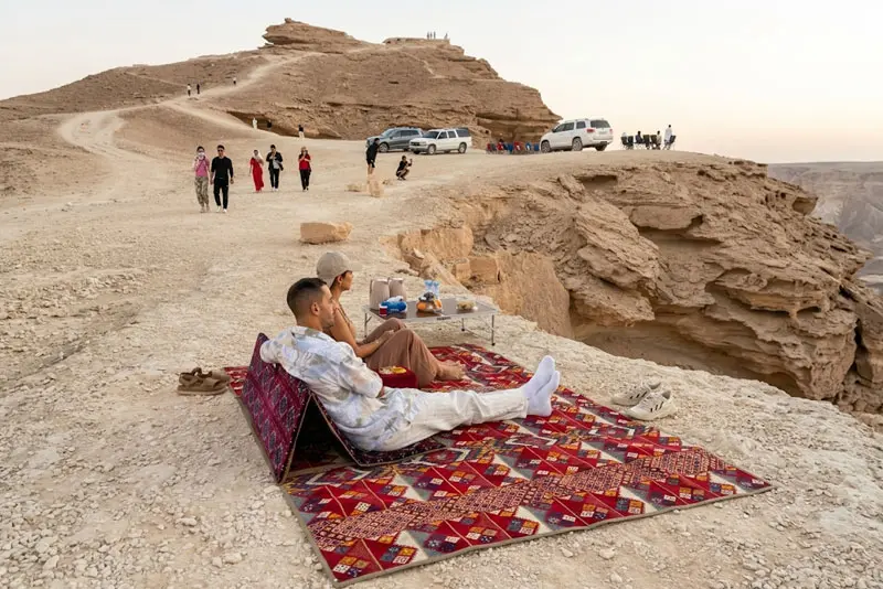 Private Romantic Set up Edge of the World Riyadh