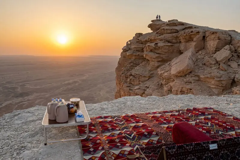 Sunrise Edge of the World Riyadh