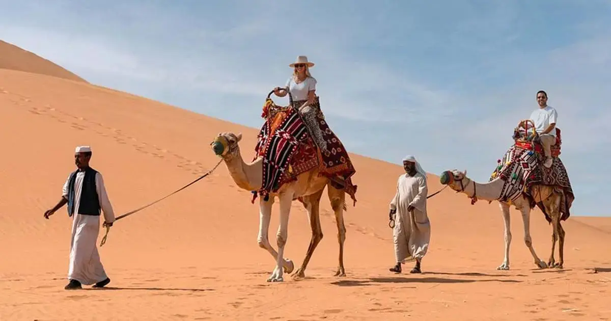 Camel Trekking in Riyadh – Ride Through Stunning Desert Dunes